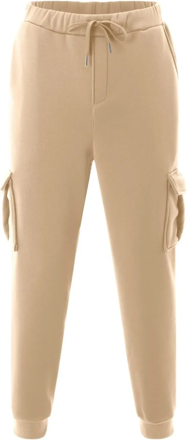 2023 Jogger Pants for Men, Men's Cargo Sweatpants Casual Joggers Athletic Plus Size Loose Stretch Baggy Trousers with Pocket