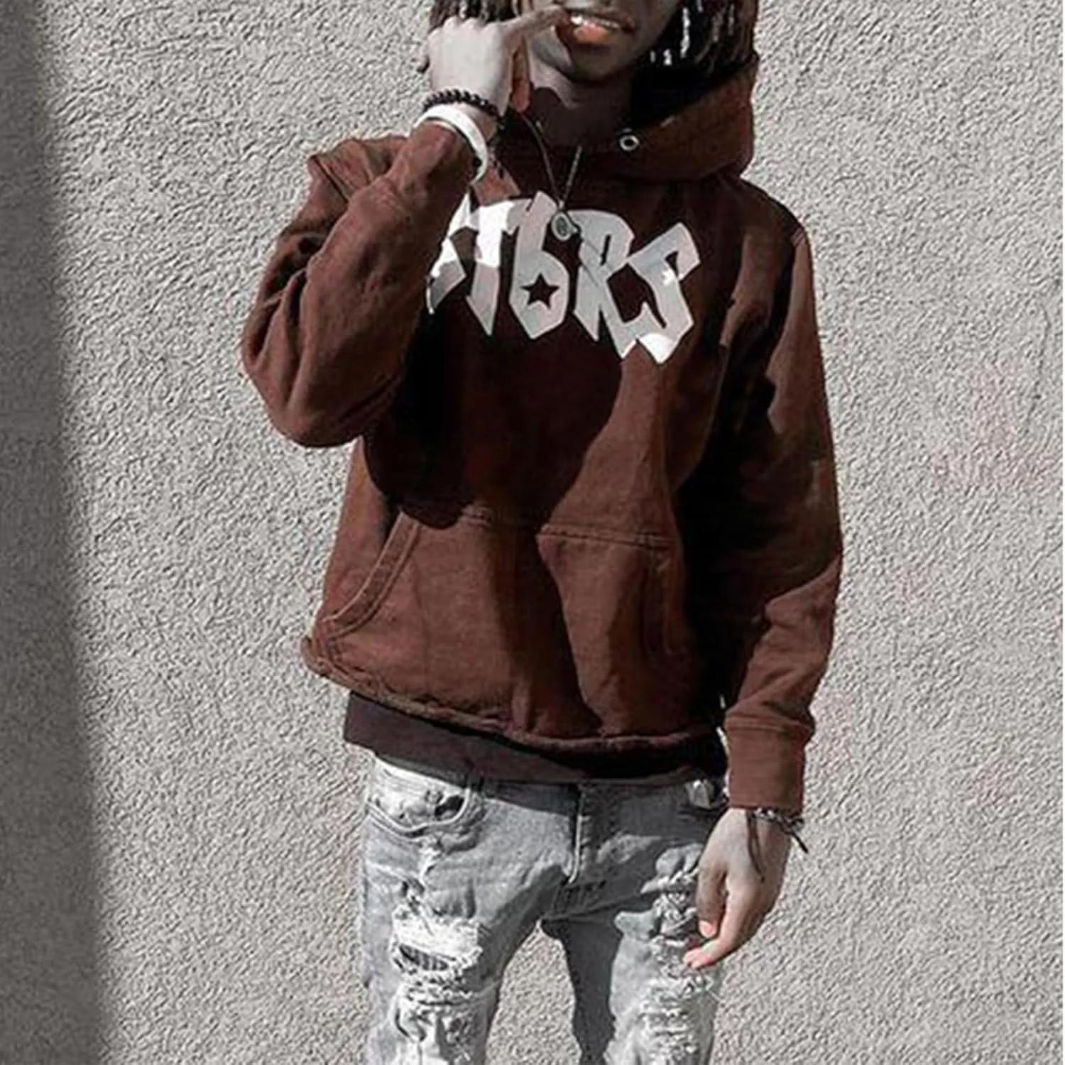 Amiblvowa Y2K Hoodie for Men Women Spider Web Graphic Hoodies Aesthetic Grunge Hooded Sweatshirt Oversized Harajuku Jacket