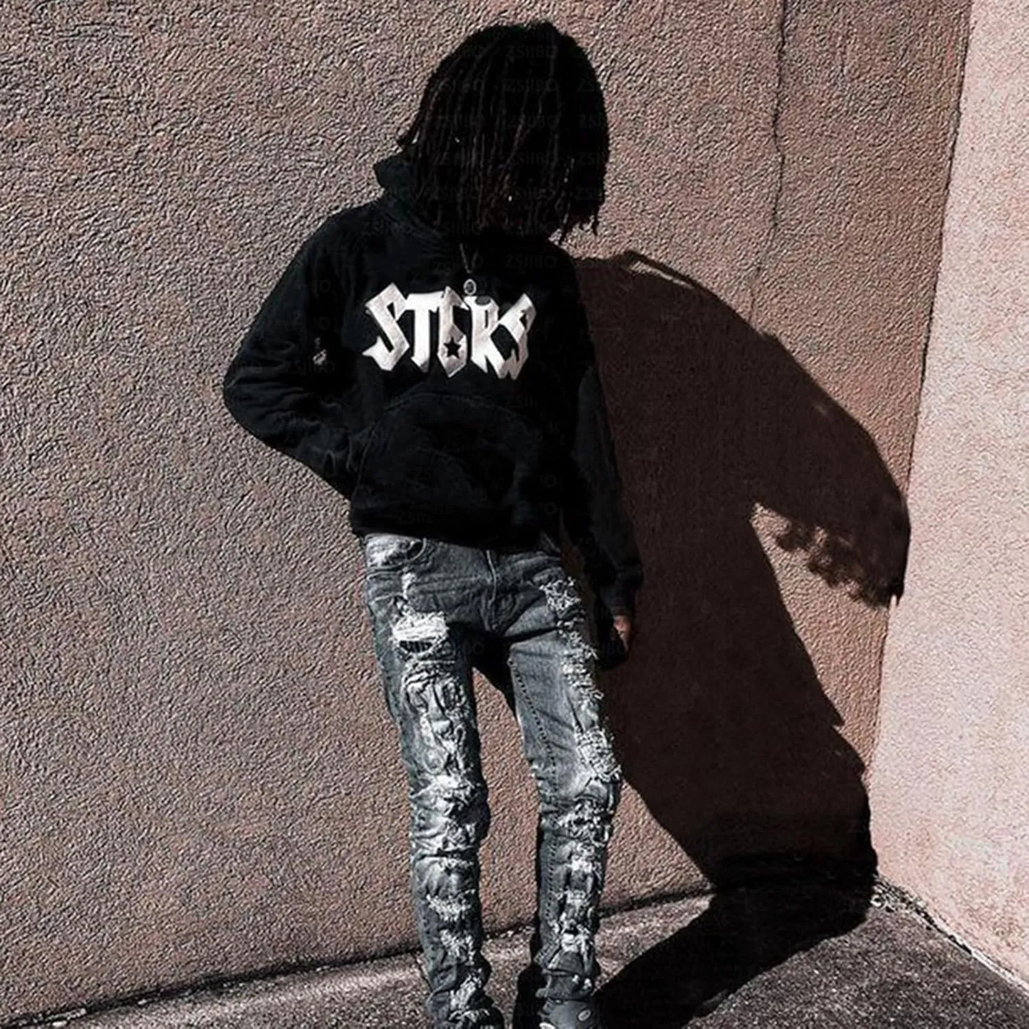 Amiblvowa Y2K Hoodie for Men Women Spider Web Graphic Hoodies Aesthetic Grunge Hooded Sweatshirt Oversized Harajuku Jacket