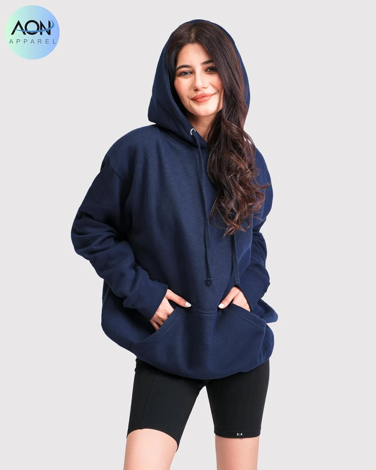 Aon's High Natural Cotton Blend Hoodies For Women: More Breathable & Appealing Modern Fit Sweatshirt Sweaters