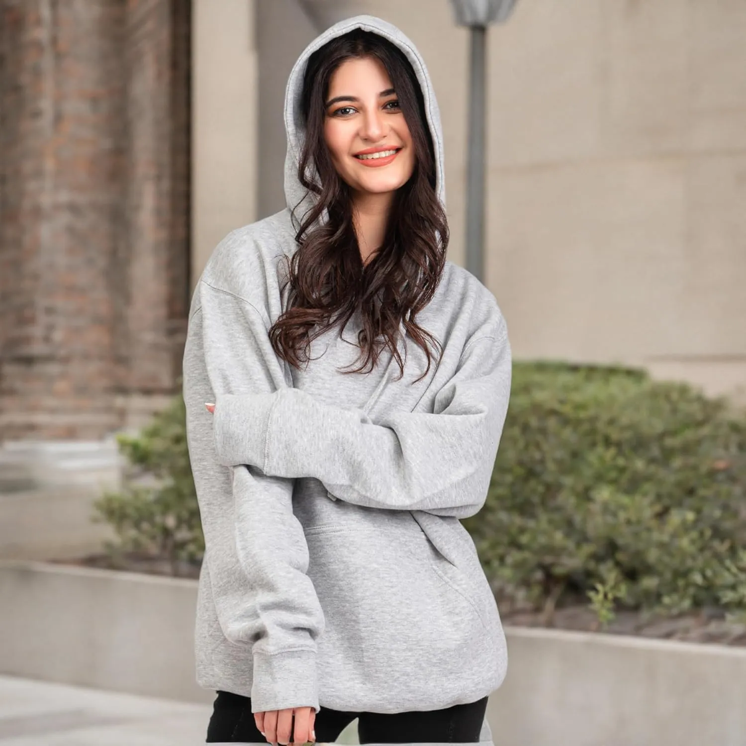 Aon's High Natural Cotton Blend Hoodies For Women: More Breathable & Appealing Modern Fit Sweatshirt Sweaters