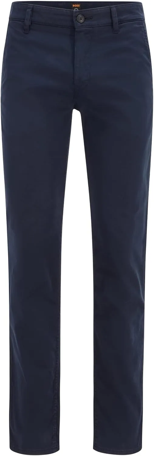 BOSS Men's Slim-fit Casual Chino Trousers