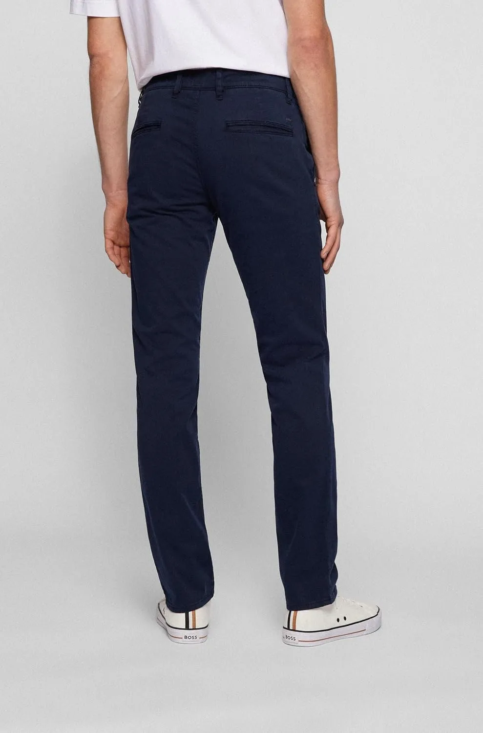 BOSS Men's Slim-fit Casual Chino Trousers