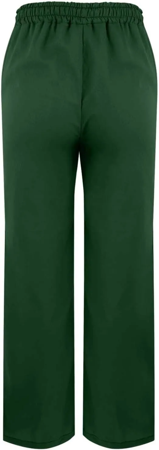 Capris Pants for Women Linen Cropped Pant High Waist Drawstring Casual Loose Summer Beach Trousers with Pocket