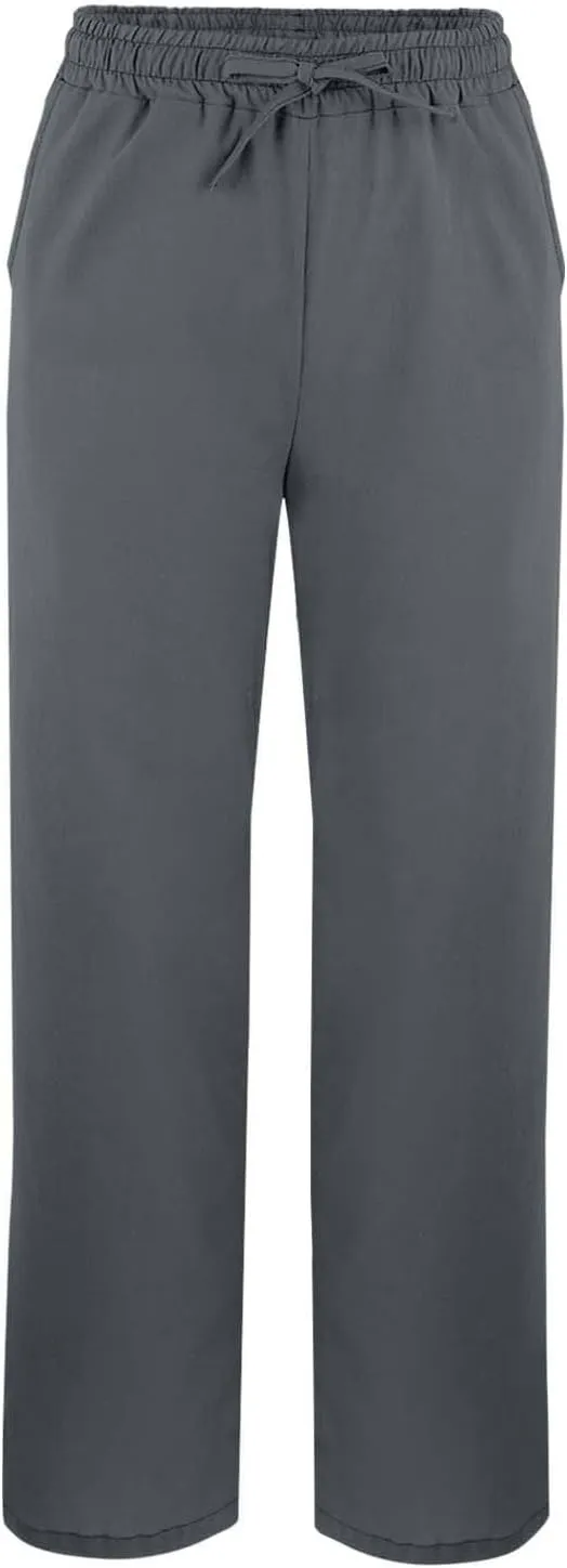 Capris Pants for Women Linen Cropped Pant High Waist Drawstring Casual Loose Summer Beach Trousers with Pocket