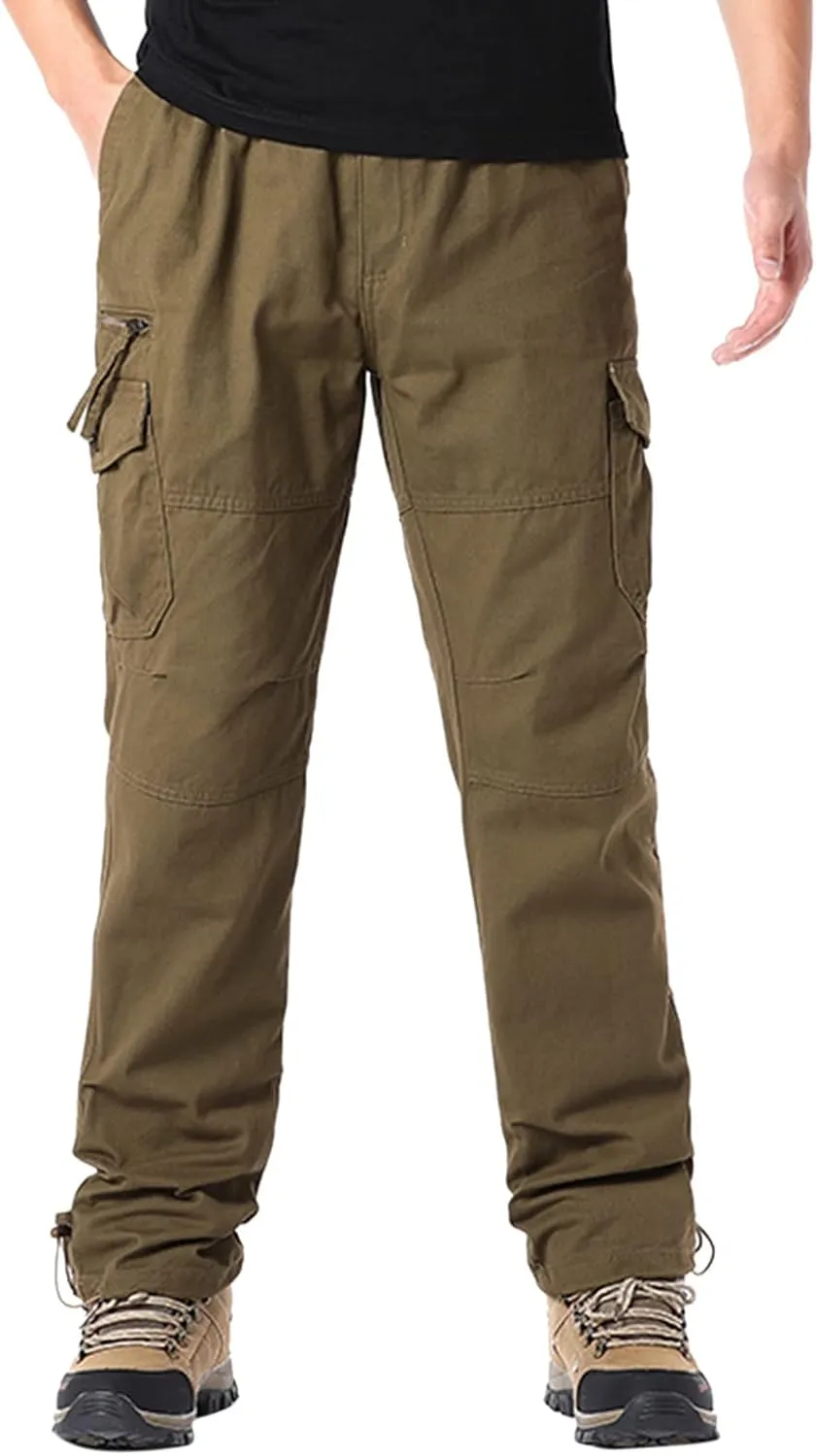 Cargo Pants for Men Relaxed Fit Mens Sweatpants Men Pants Casual Fashion Joggers Comfortable Basic Pants Sport Daily