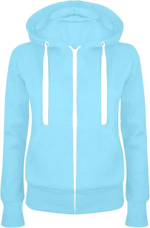 Ceboyel Women Zip Up Hoodies 2023 Drawstring Hooded Sweatshirts Long Sleeve Thin Jackets Lightweight trendy 2025 Fall Clothes