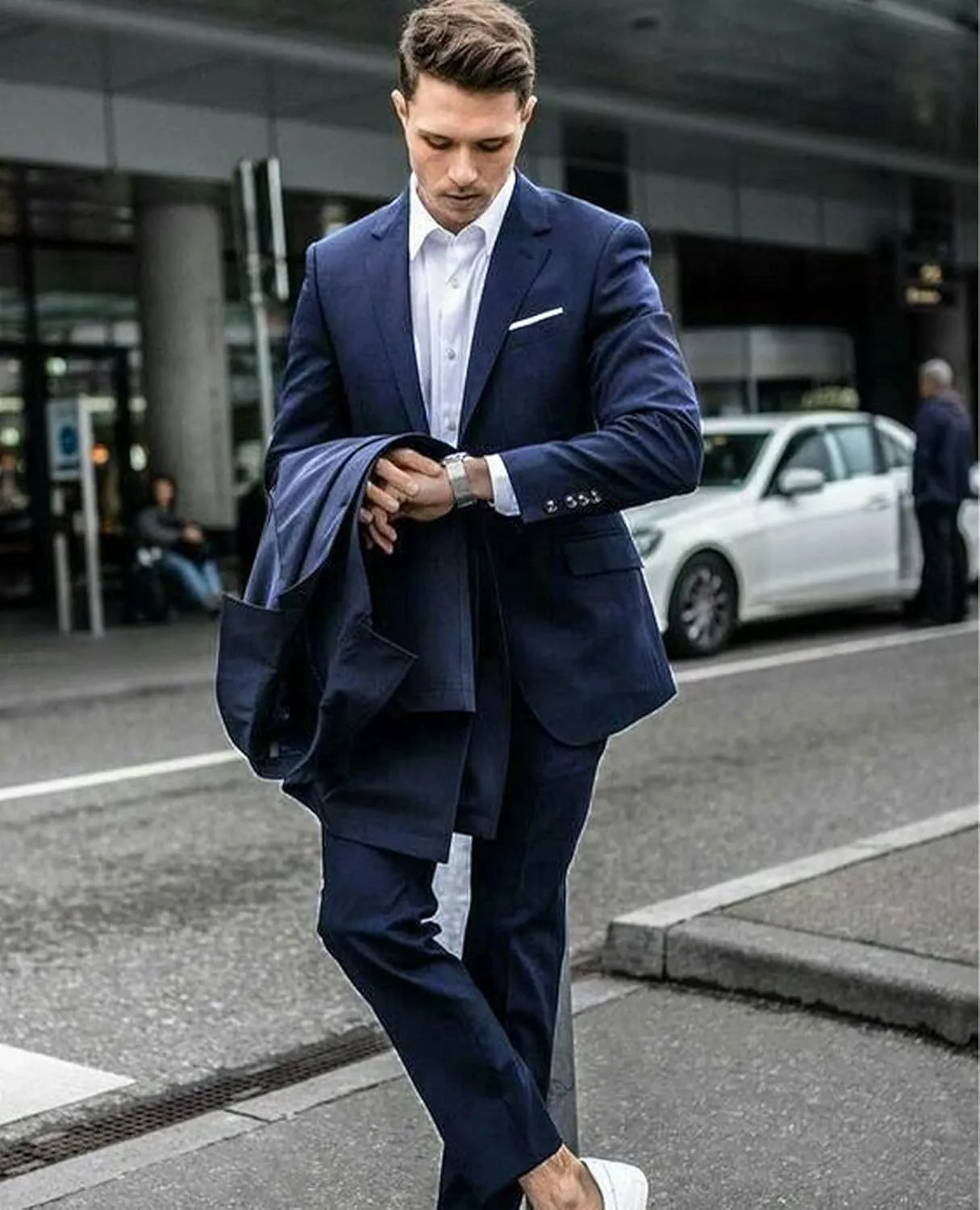 COOFANDY Mens Blazer Sport Coats Casual Slim Fit Suit Jacket Business One Button Blazers