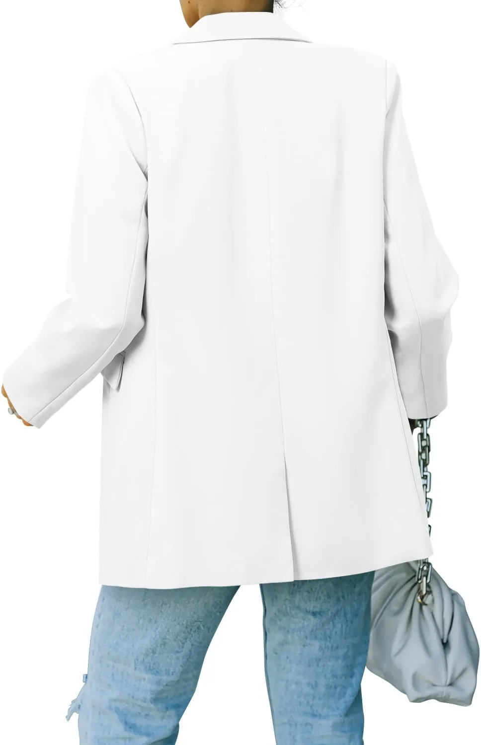 CRAZY GRID Women Business Casual Blazers with Lined Professional Work Suit Jacket with Pockets