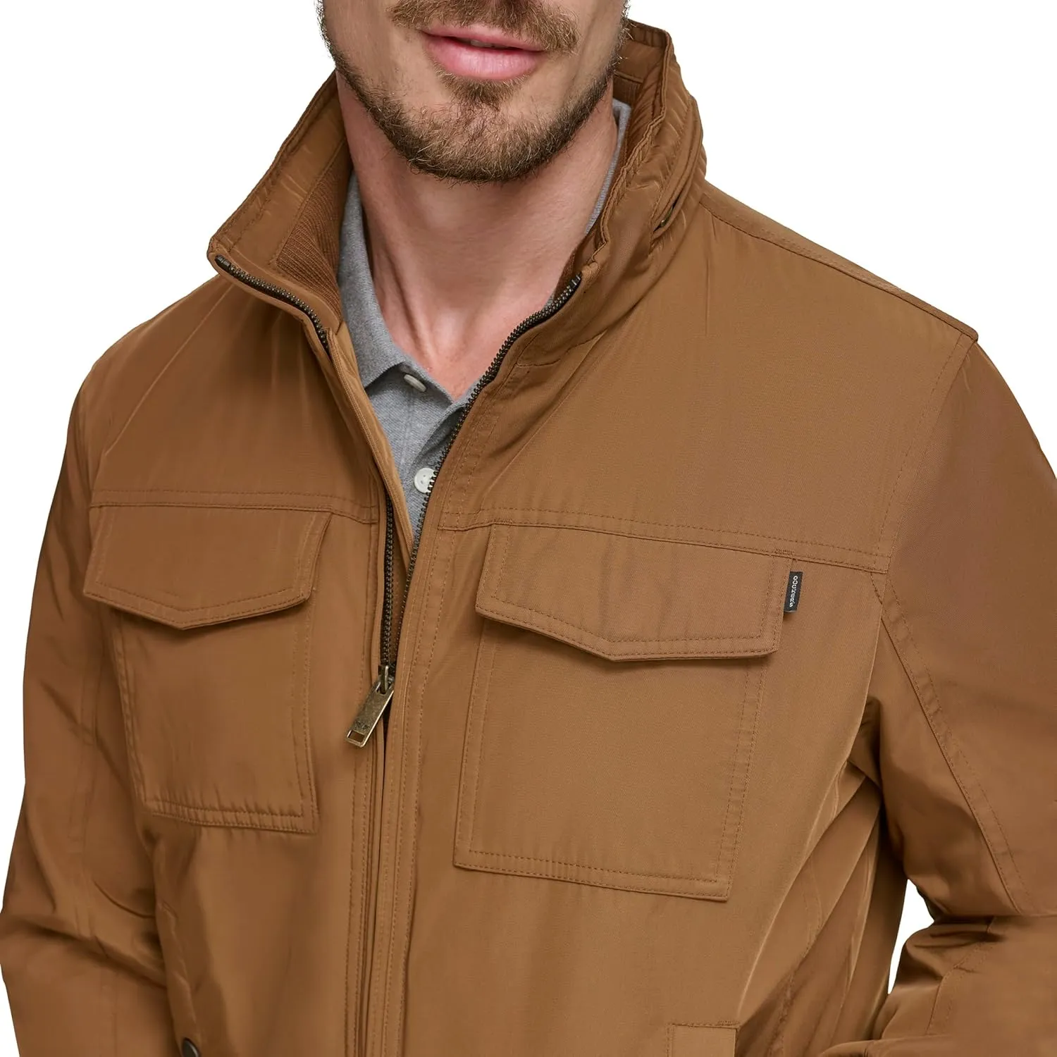 Dockers Men's Quilted Lined Flight Bomber Jacket