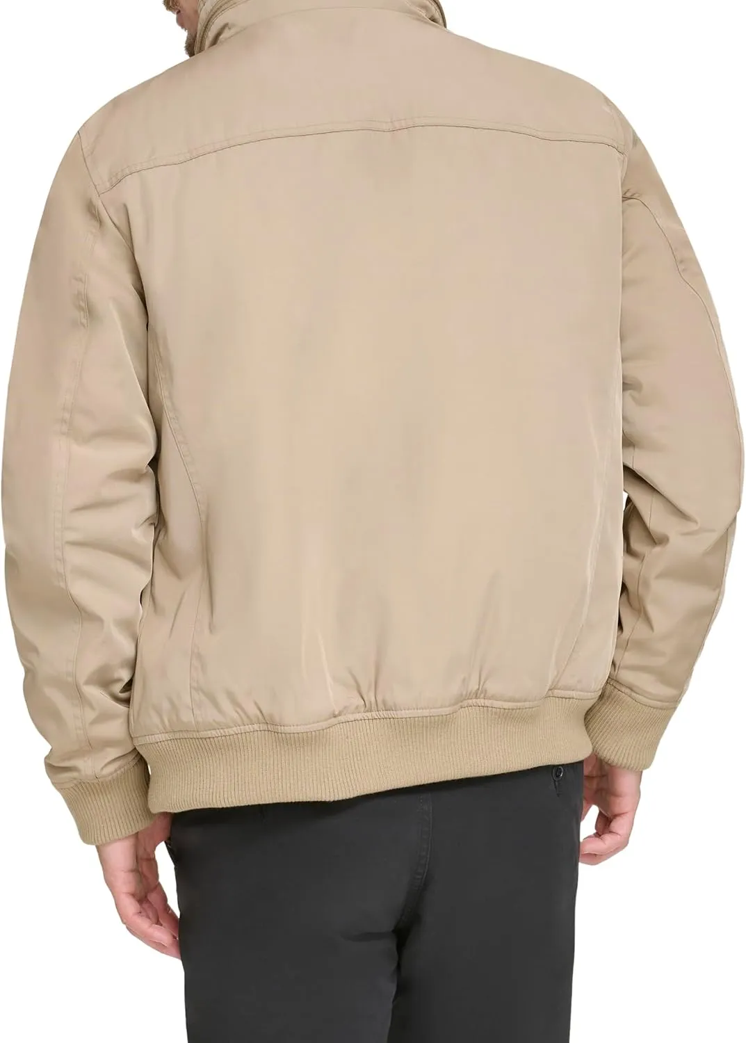 Dockers Men's Quilted Lined Flight Bomber Jacket
