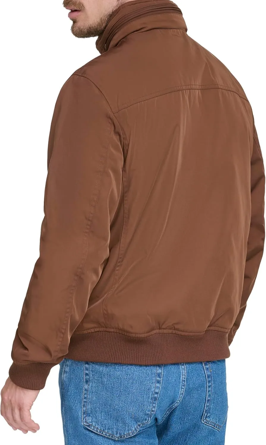 Dockers Men's Quilted Lined Flight Bomber Jacket