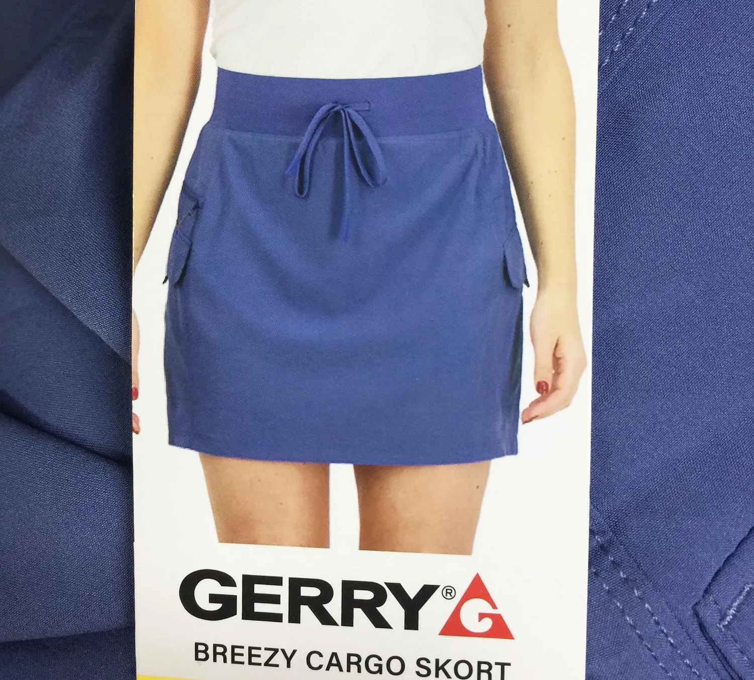 Gerry Women's Breezy Cargo Drawstring Skort