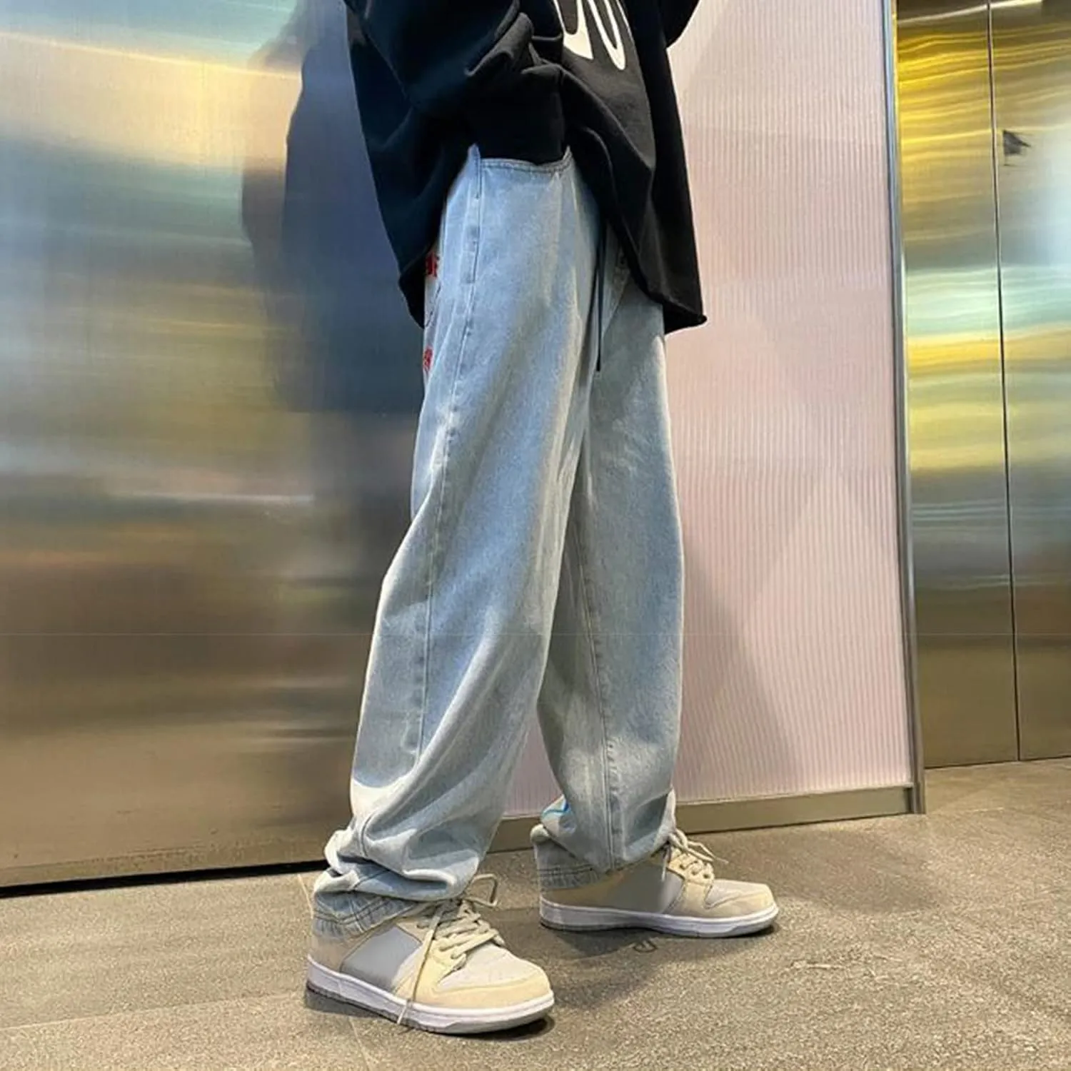 GIERIDUC Mens Corduroy Joggers Pants Men's Heavyweight Thermal Pants Mens Active Exercise Trousers Fashion Trousers for Guys