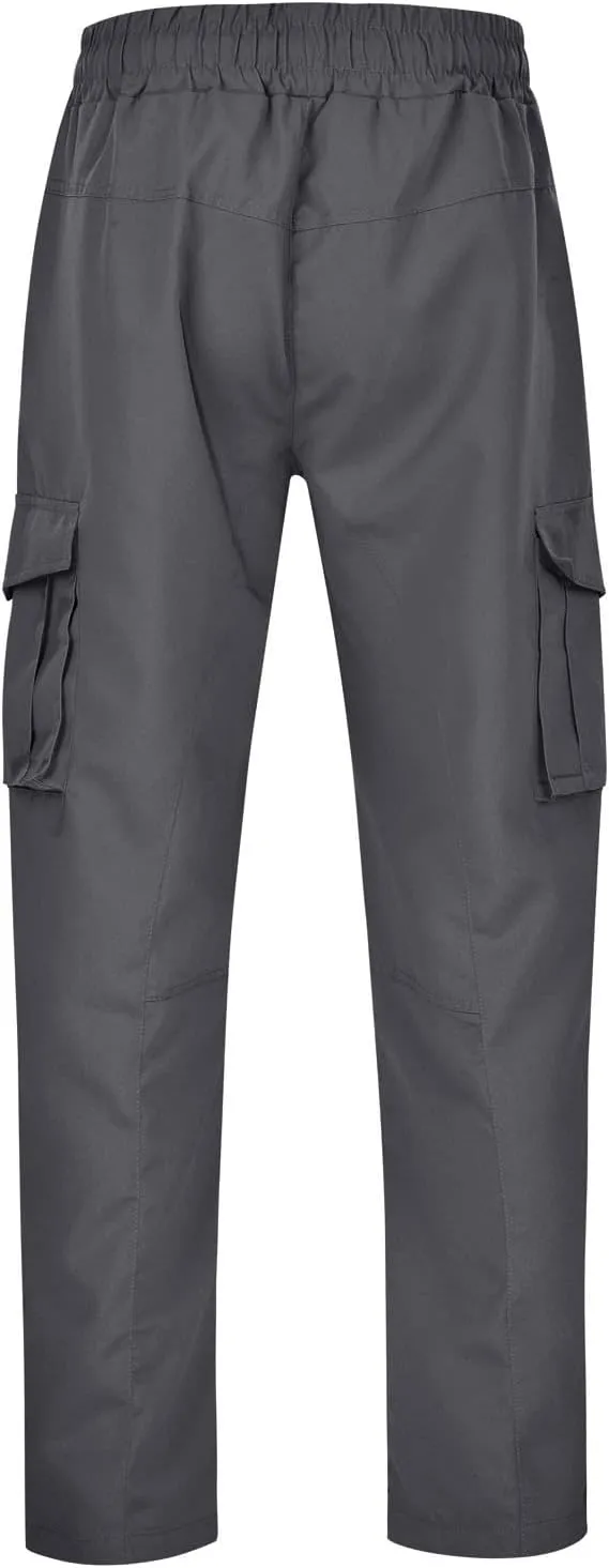 GIERIDUC Mens Stretch Dress Pants Slim Fit Mens Casual Workout Long Pants Mens Outdoor Hiking Pants Mens Tall Athletic Pants