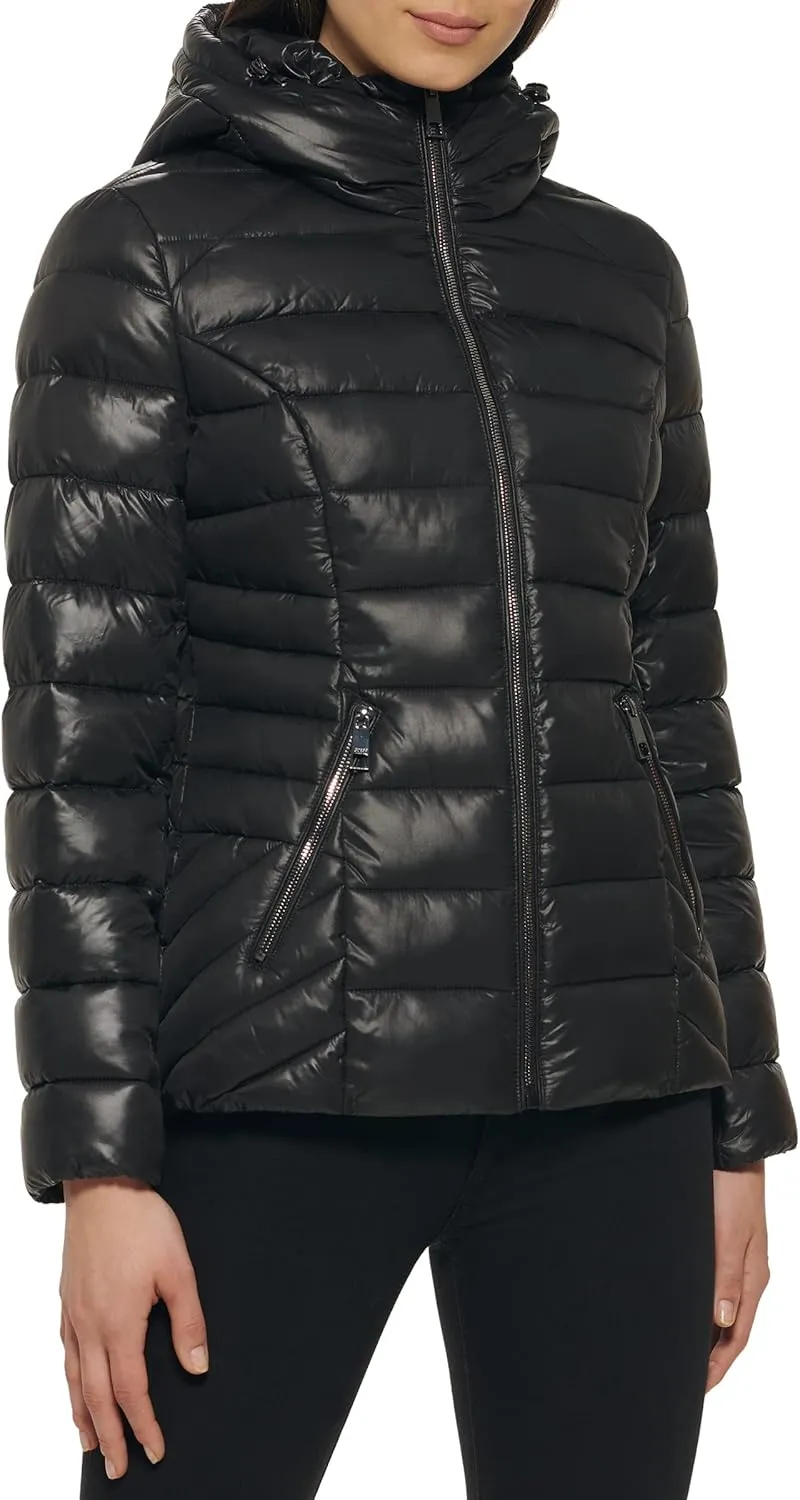 GUESS Women's Midweight Puffer Jacket