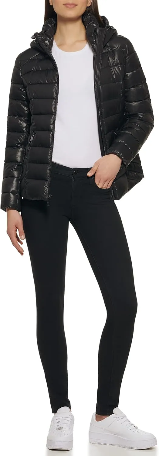 GUESS Women's Midweight Puffer Jacket