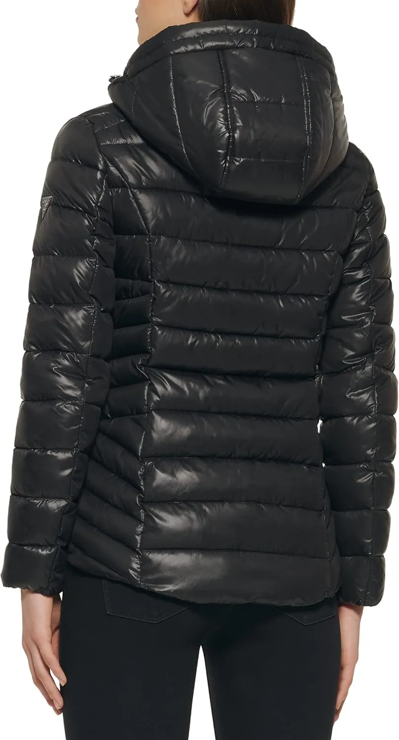 GUESS Women's Midweight Puffer Jacket