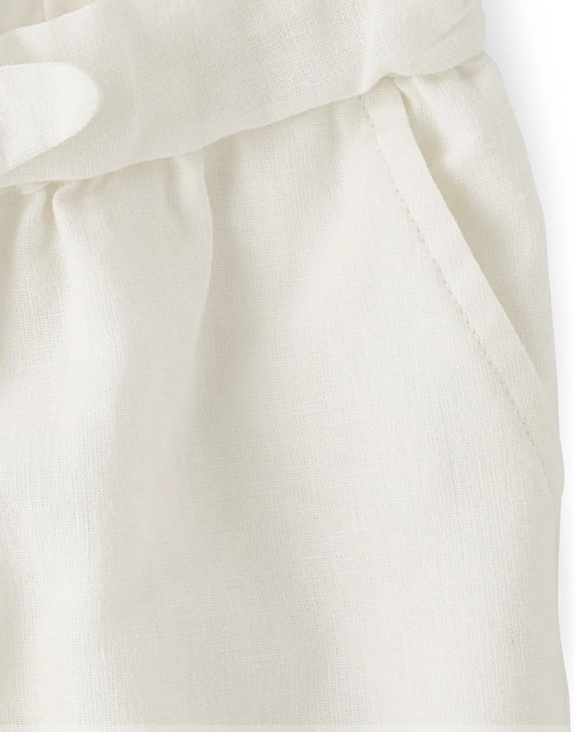 Gymboree Girls' and Toddler Pull on Linen Pants