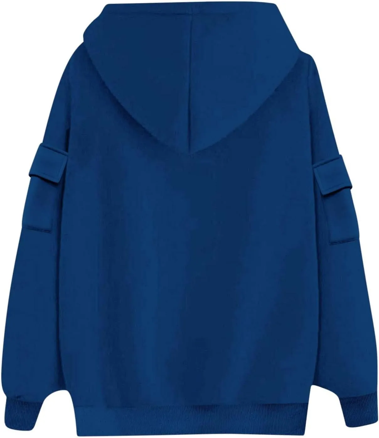 Hoodies For Women y2k Baggy Comfy Long Sleeve Pullover Sweat Shirt Pullover Tops Fall Clothes 2024 With Side Pockets