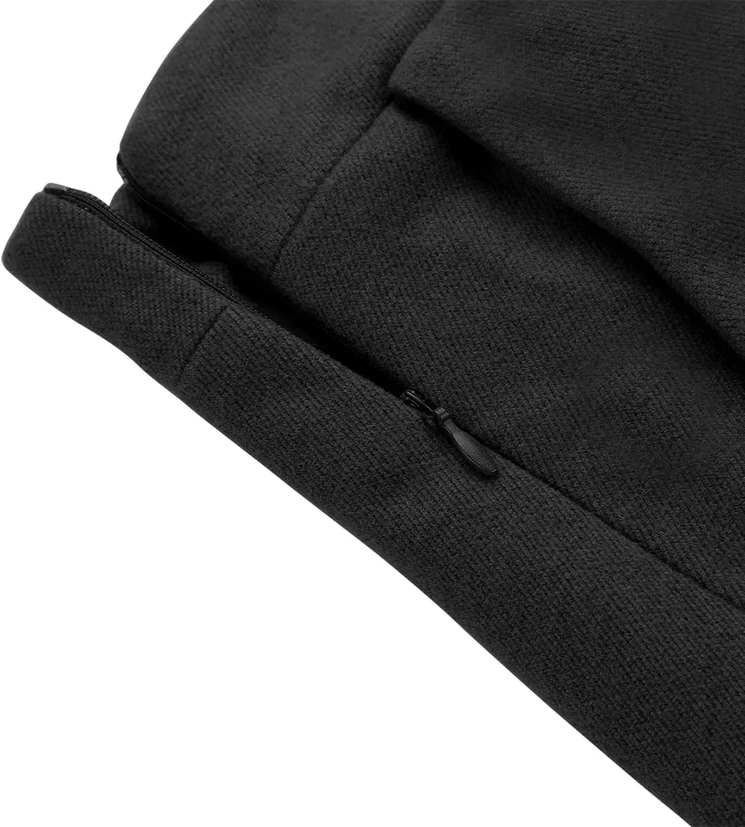 IDEALSANXUN Wool Skirts for Womens High Waist Aline Pleated Midi Skirts