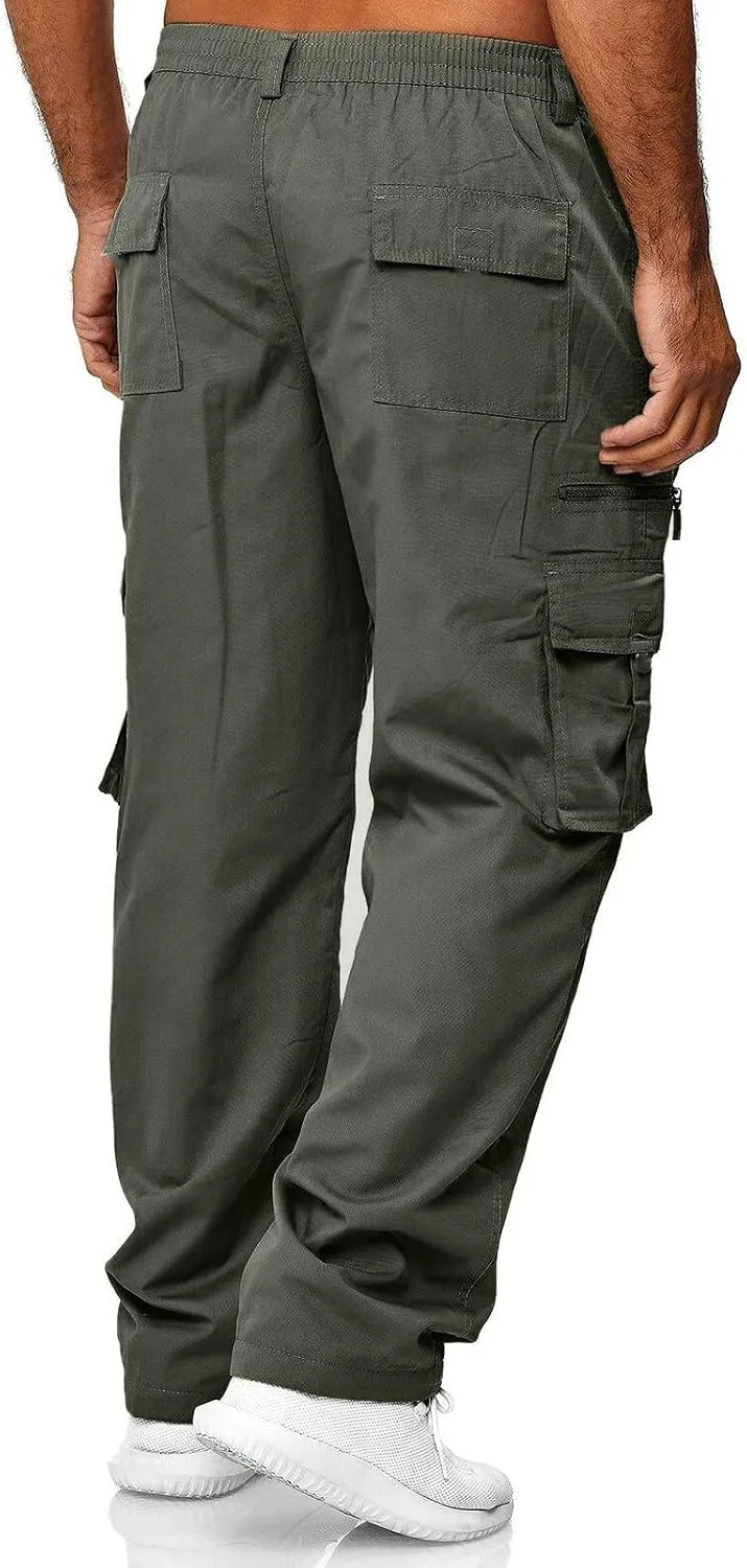 Men Joggers Baggy Joggers Sweatpants Outdoor Jogging Workout Running Gym Sport Cargo Pant Soft Jogging Sweat
