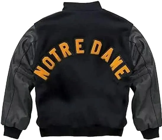 New Rudy NOTRE DAME Jacket | Fighting Irish Varsity Bomber Jacket