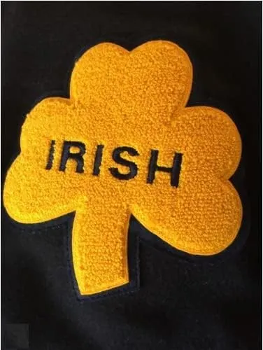 New Rudy NOTRE DAME Jacket | Fighting Irish Varsity Bomber Jacket