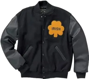 New Rudy NOTRE DAME Jacket | Fighting Irish Varsity Bomber Jacket