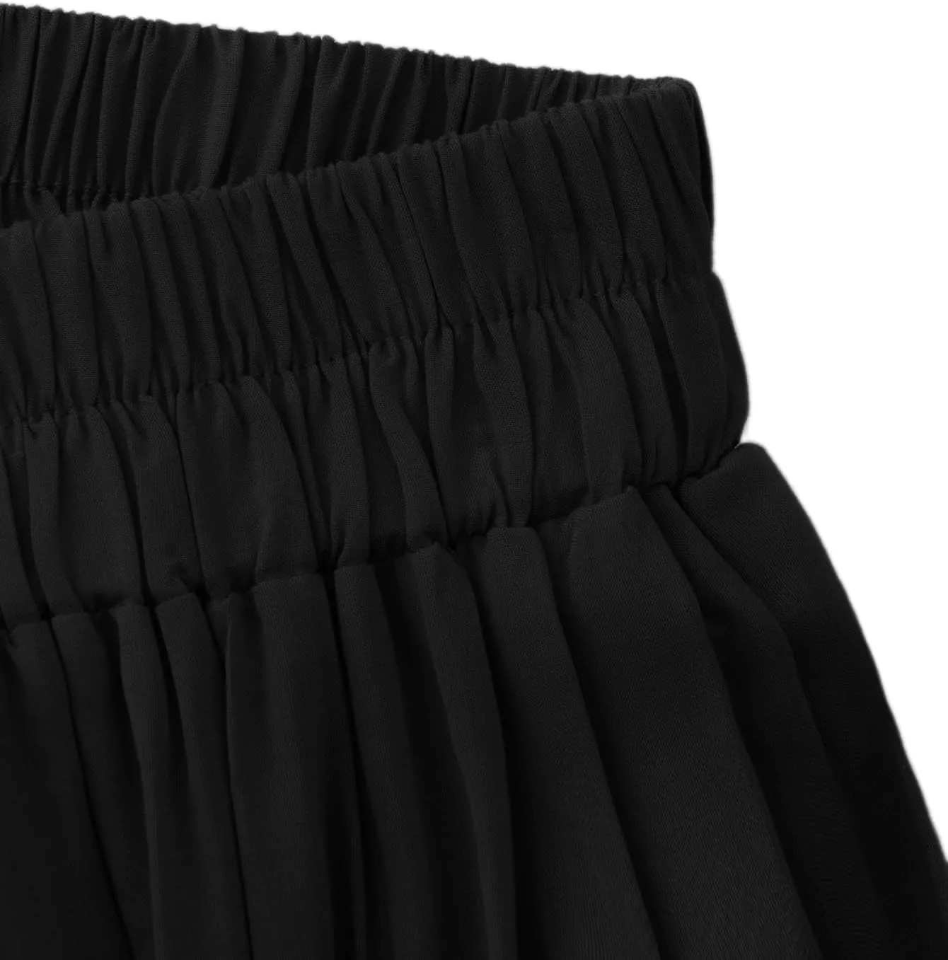 OSTOO Women's Summer Long Flowy Renaissance Skirt with Pockets - Boho High Waist A-Line Maxi Skirt