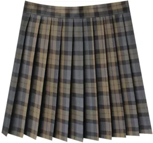 Plaid Skirts for Women Fashion Pleated Swing Skirts Y2K Going Out Skirt High Waisted Skirts Tie and Bow Tie 3 Pack