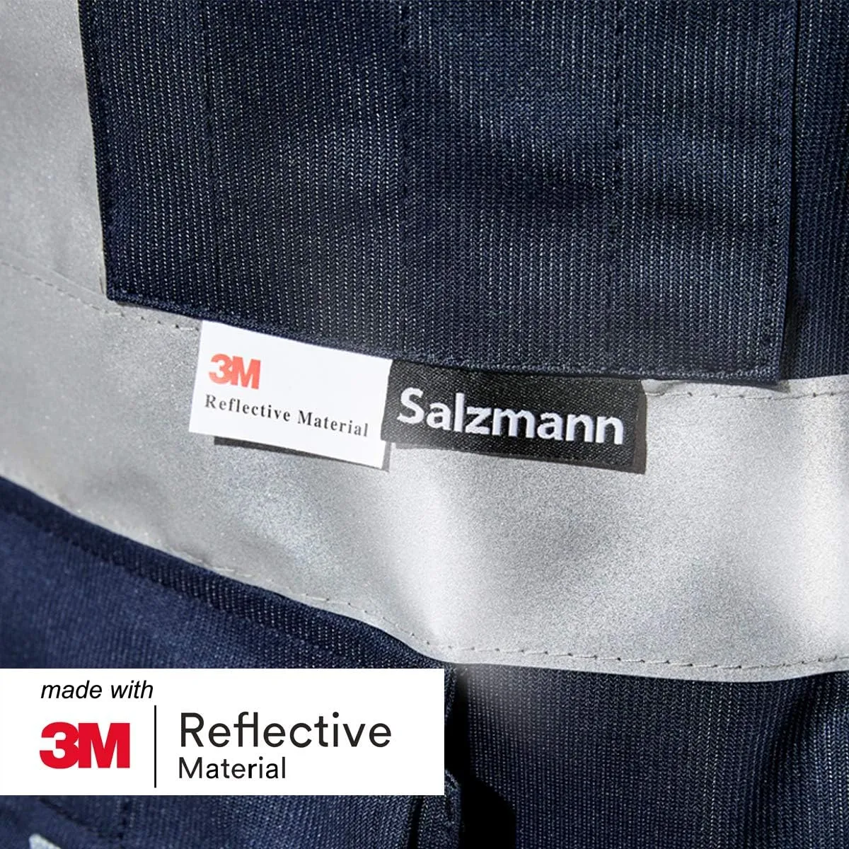 Salzmann Multi-Pocket Working Vest - Reflective Vest - Made with 3M Reflective Material