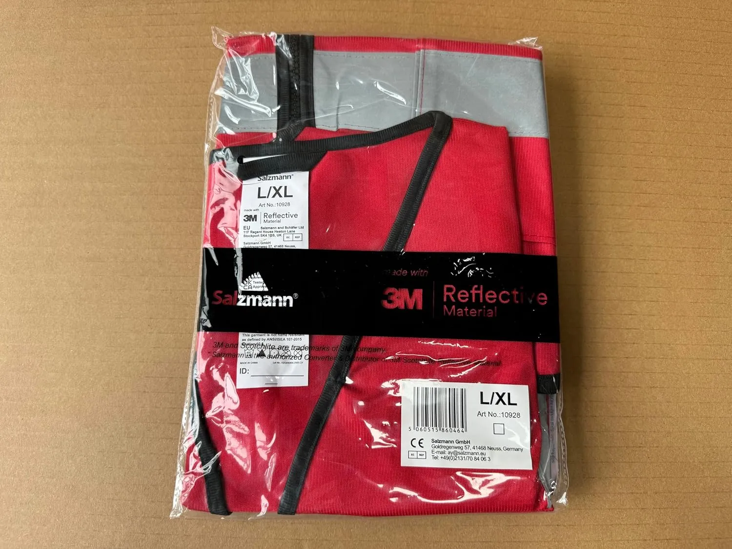 Salzmann Multi-Pocket Working Vest - Reflective Vest - Made with 3M Reflective Material