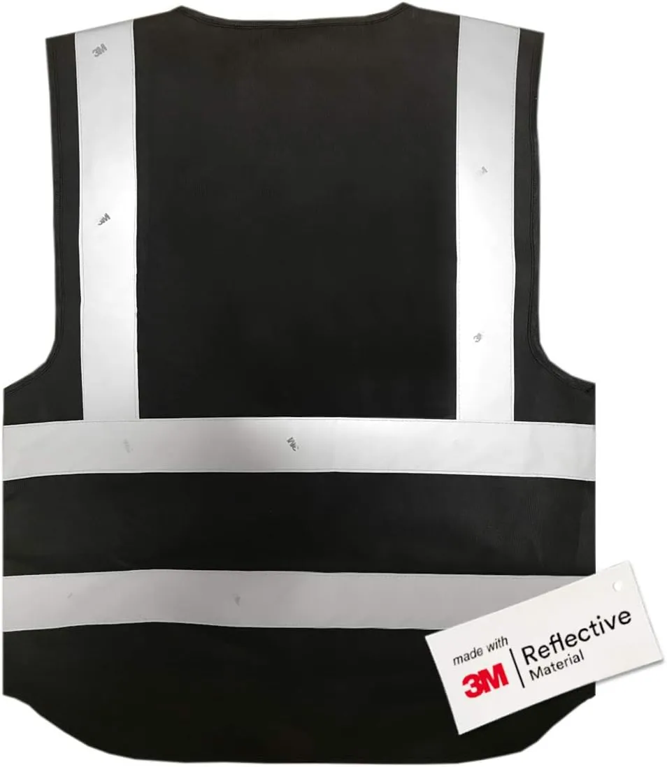 Salzmann Multi-Pocket Working Vest - Reflective Vest - Made with 3M Reflective Material