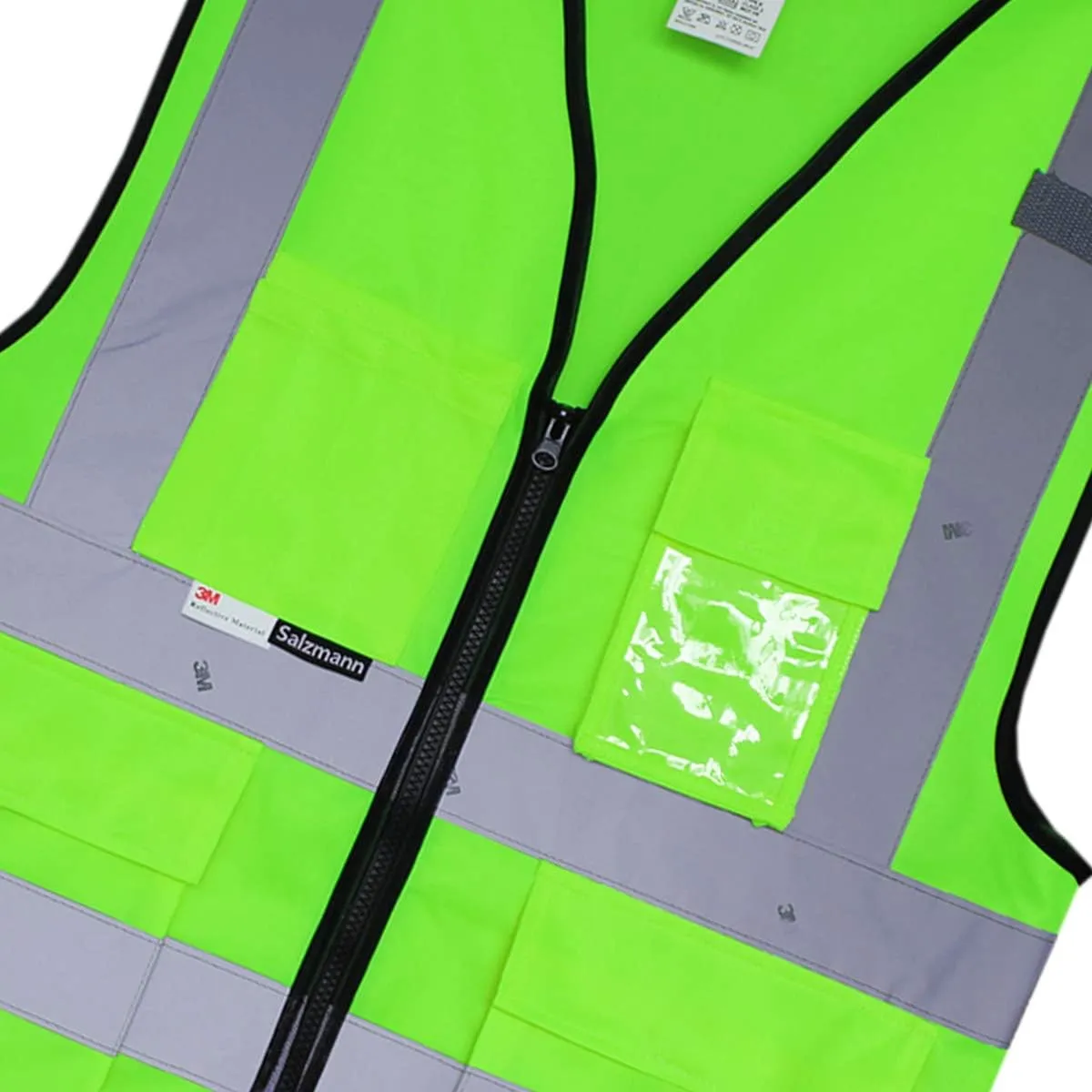 Salzmann Multi-Pocket Working Vest - Reflective Vest - Made with 3M Reflective Material