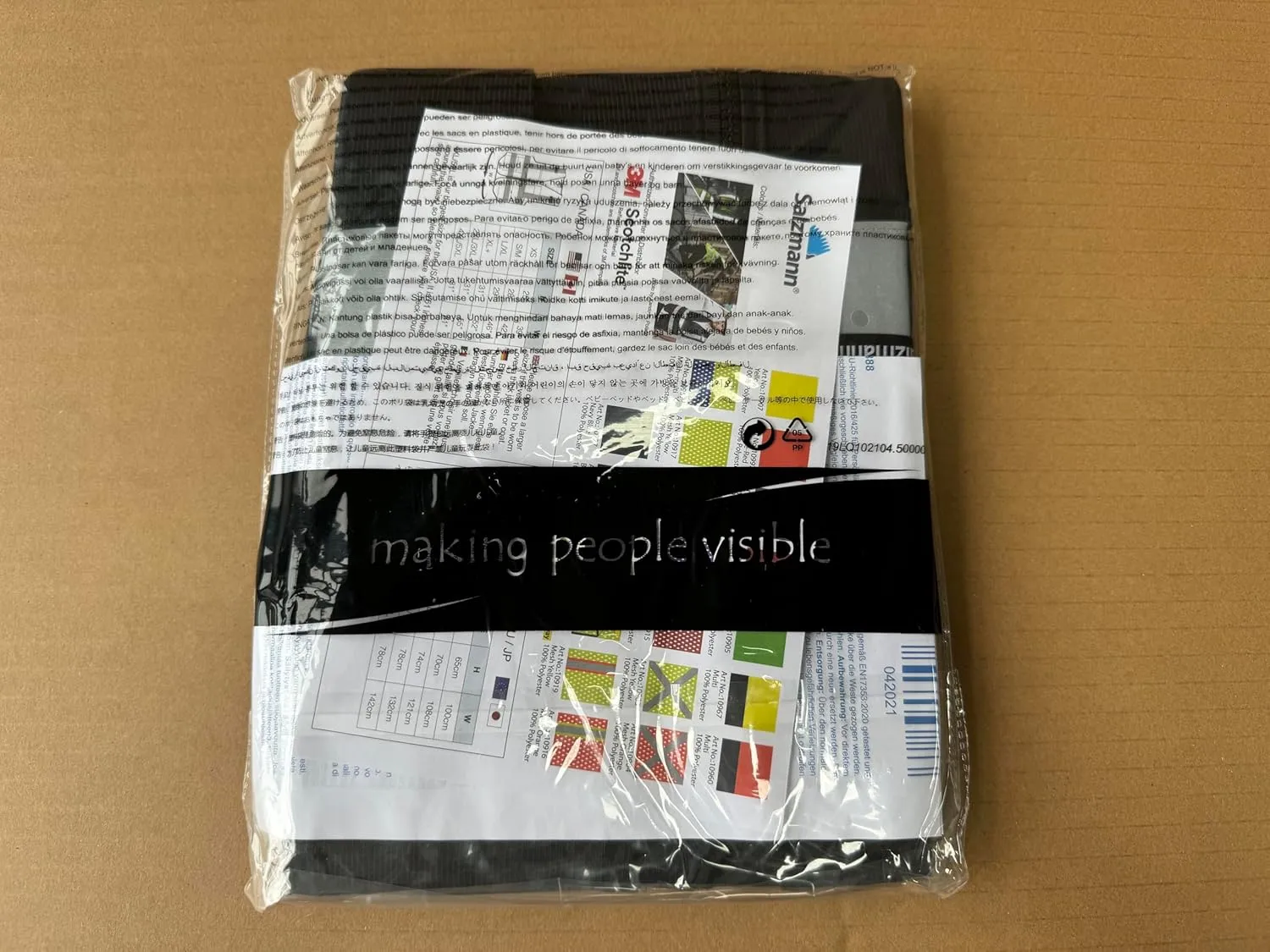 Salzmann Multi-Pocket Working Vest - Reflective Vest - Made with 3M Reflective Material