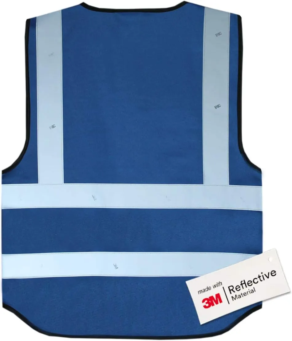 Salzmann Multi-Pocket Working Vest - Reflective Vest - Made with 3M Reflective Material