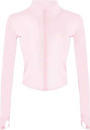 UANEO Workout Tops for Women Cropped Workout Jackets for Women Yoga Athletic Jacket