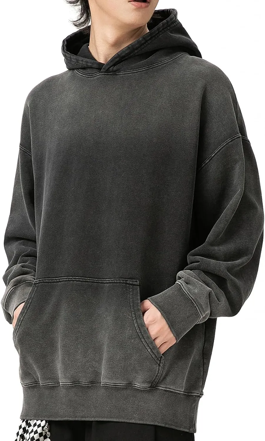 Unisex Oversized Hoodies Long Sleeve Cotton Sweatshirts Pullover Pullover Fall Outfits