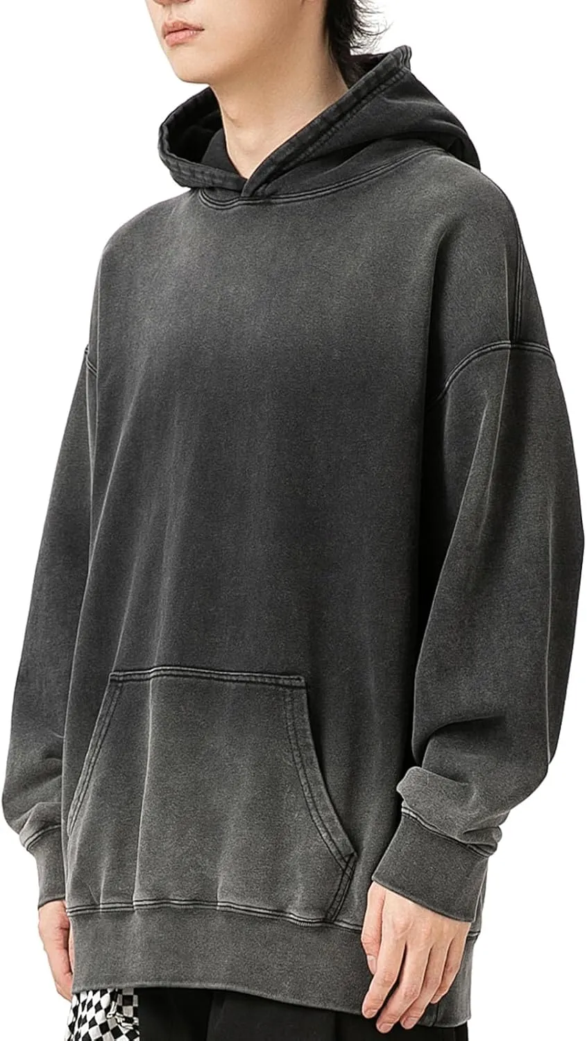 Unisex Oversized Hoodies Long Sleeve Cotton Sweatshirts Pullover Pullover Fall Outfits