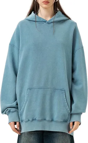 Unisex Oversized Hoodies Long Sleeve Cotton Sweatshirts Pullover Pullover Fall Outfits
