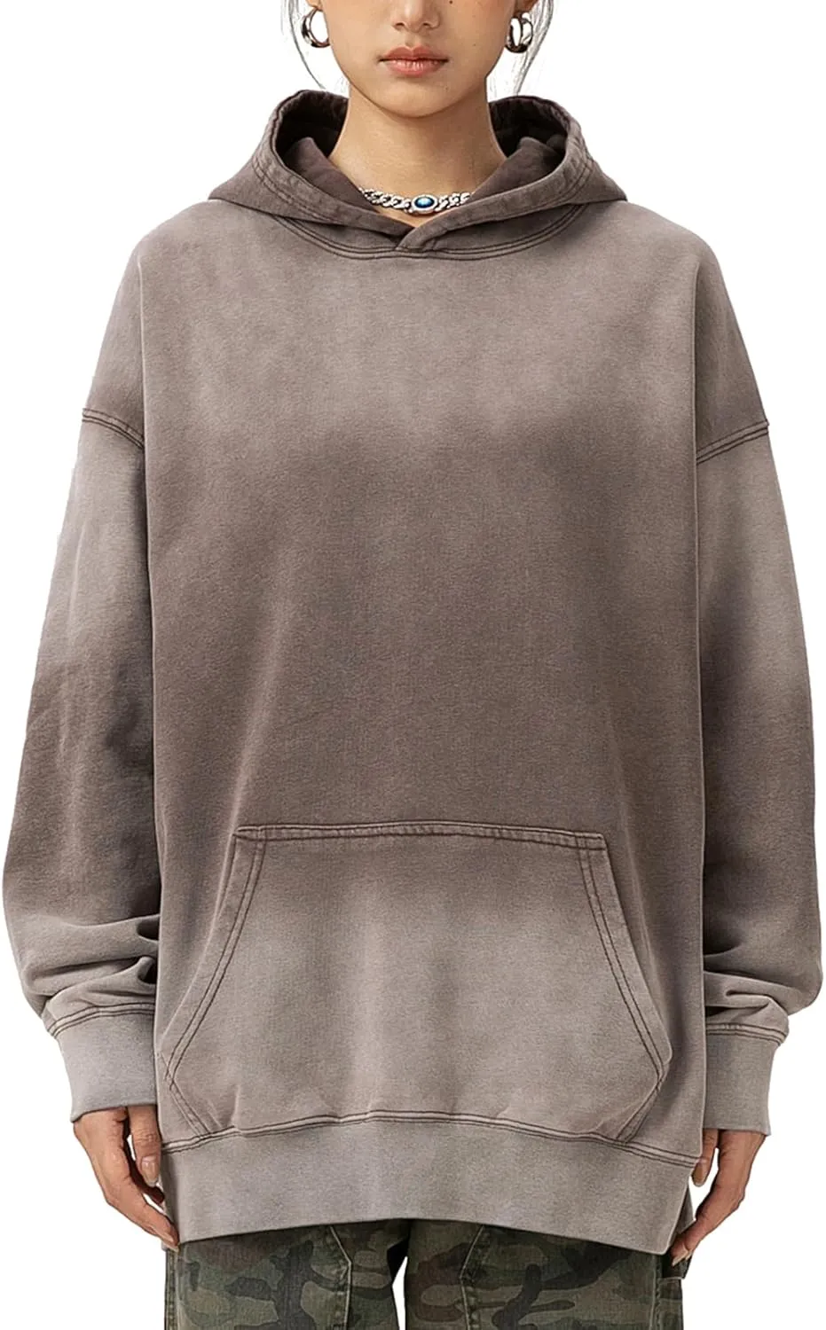 Unisex Oversized Hoodies Long Sleeve Cotton Sweatshirts Pullover Pullover Fall Outfits