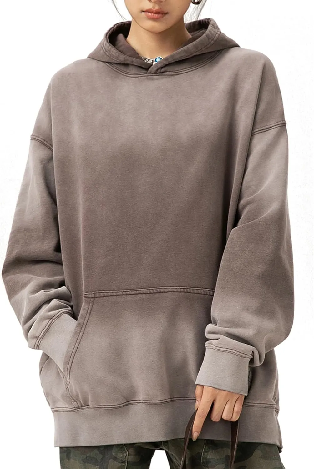 Unisex Oversized Hoodies Long Sleeve Cotton Sweatshirts Pullover Pullover Fall Outfits