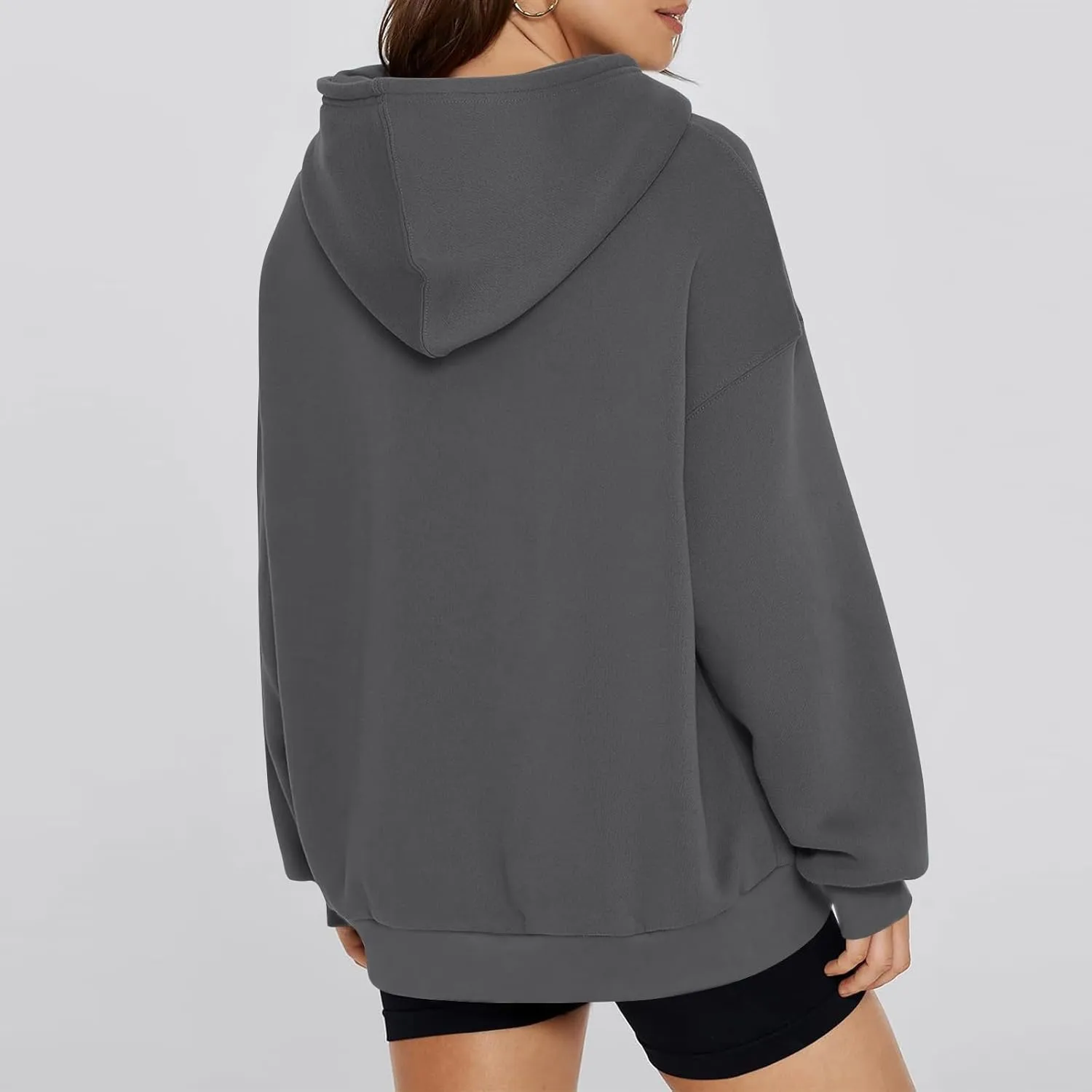 Womens Hoodies Oversized Sweatshirts Pullover Fleece Sweaters Long Sleeve Winter Fall Outfits Fashion Y2k Clothes