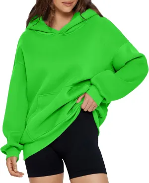 Womens Hoodies Oversized Sweatshirts Pullover Fleece Sweaters Long Sleeve Winter Fall Outfits Fashion Y2k Clothes