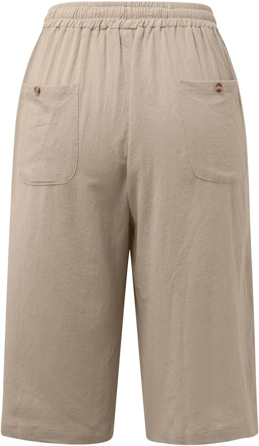 Women's Linen Summer Striped Pants Low Waist Bootcut Slim-Fit Palazzo Lounge Pants Work Business