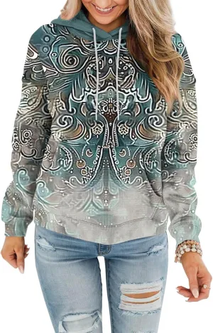 Women's Oversized Crewneck Sweatshirts Extra Breathability Modern Classical Fit Comfort Hoodie Women Love Pocket Tops