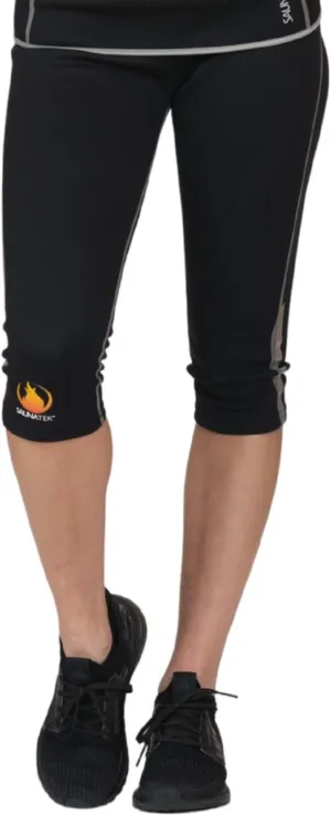 Women's Sauna Sweat Suit Capris for Exercise and Heat Training, Neoprene