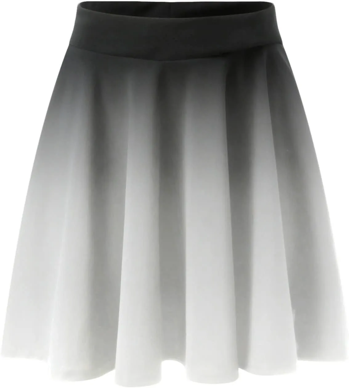 Women's Summer Cute High Waist Skirt Women's A Line Midi Skirts Ruffles Solid Skirts Vintage Irregular Cute