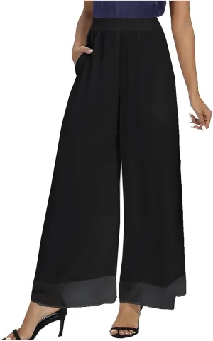 Womens Wide Leg Sweatpants Winter Corduroy Outfits Pants with Pockets Flare Leggings High Waisted
